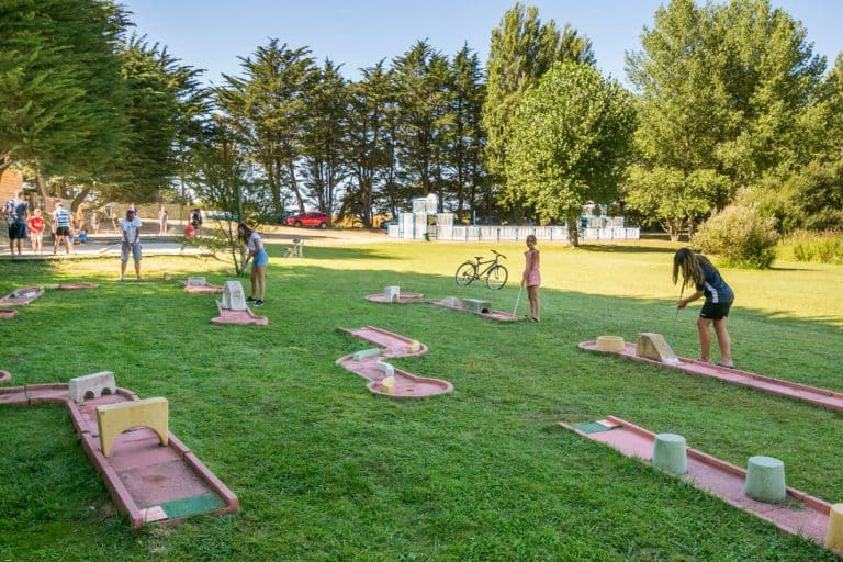 Minigolf du camping à Carnac